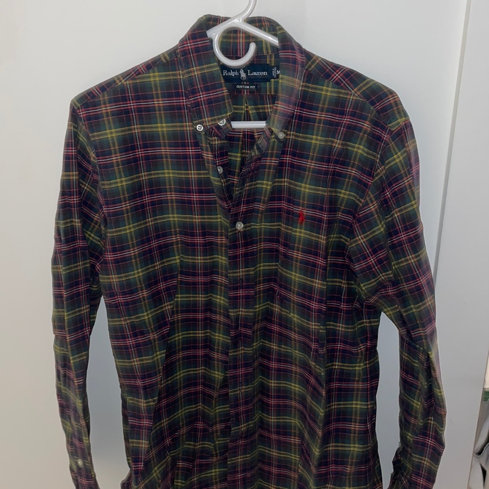 Ralph Lauren Plaid Button Down (Custom Fit)